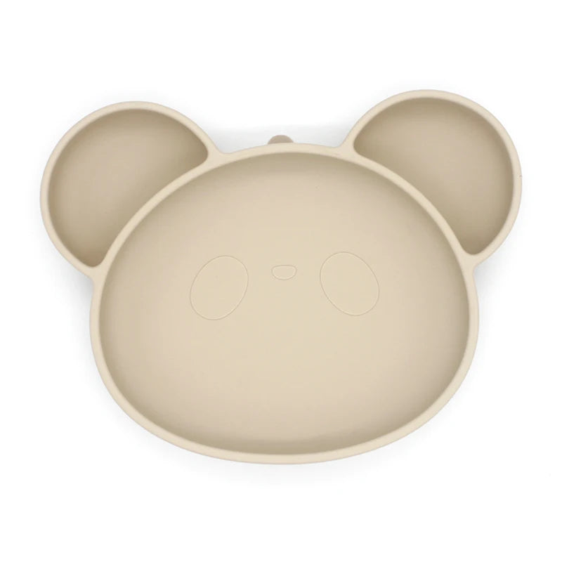 1PC Baby Silicone Dishes Dining Bowls Pumpkin Shape Feeding BPA Free Tableware Cartoon Plates Children Baby Feeding Dinner Bowl