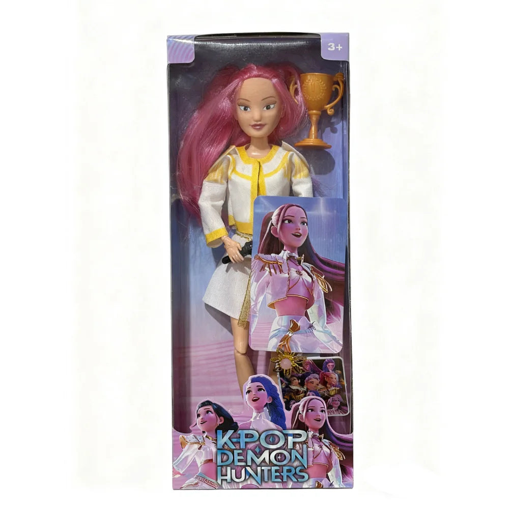 2025 HOT Anime Demon Hunters Doll Toys Rumi Mira Zoey Beautiful Princess Baby Girl Dolls Surprise Birthday Gifts for Girls