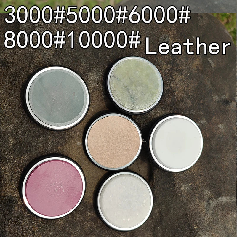 Accessories Rolling Knife Sharpener Whetstone Diamond Kitchen Professional Knife Sharpening Tool Magnetic Suction Non-slip