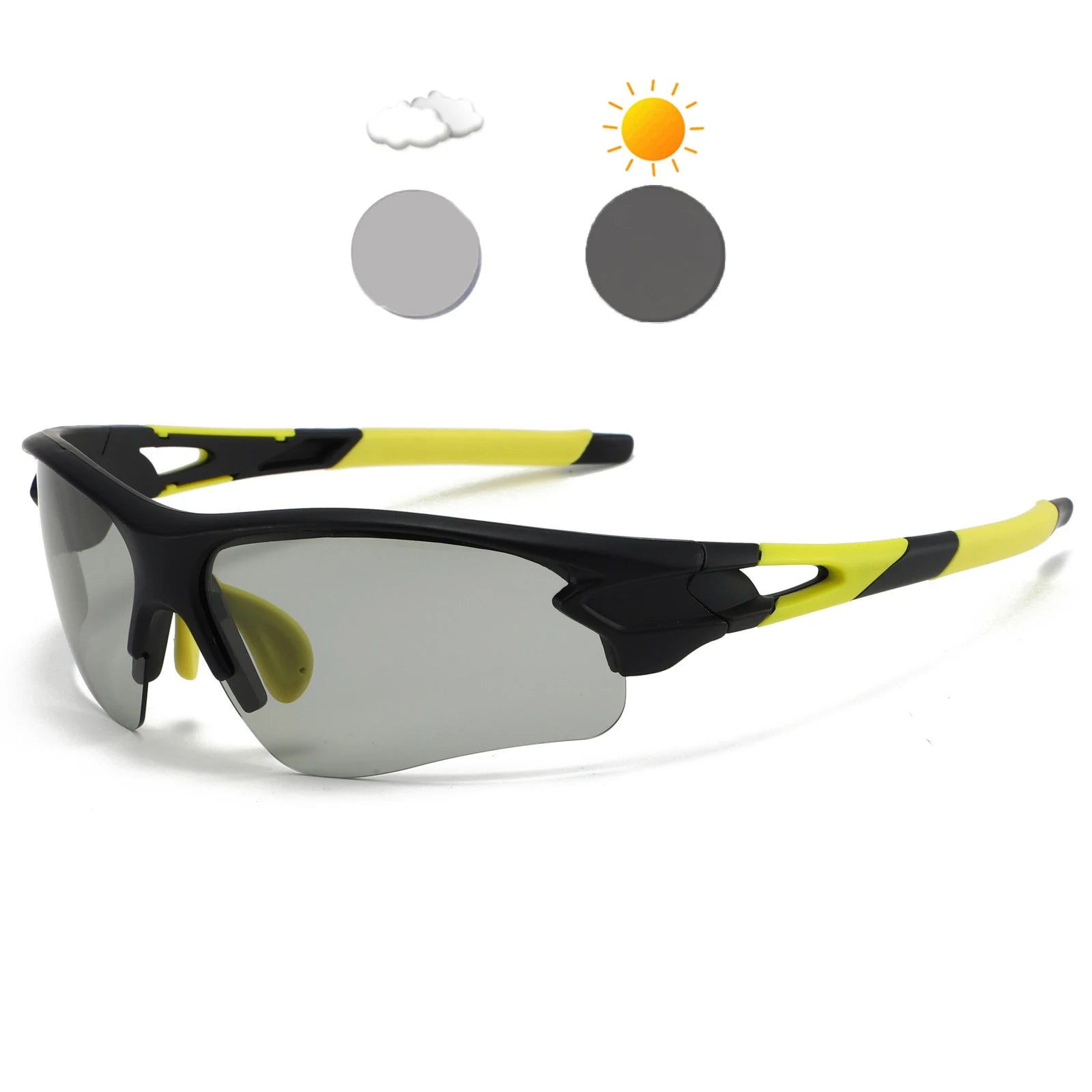 Men Women Polarized Photochromic Sunglasses Outdoor Sports Fishing Sun Glasses Cycling Running Driving Eyewear Hiking Goggles