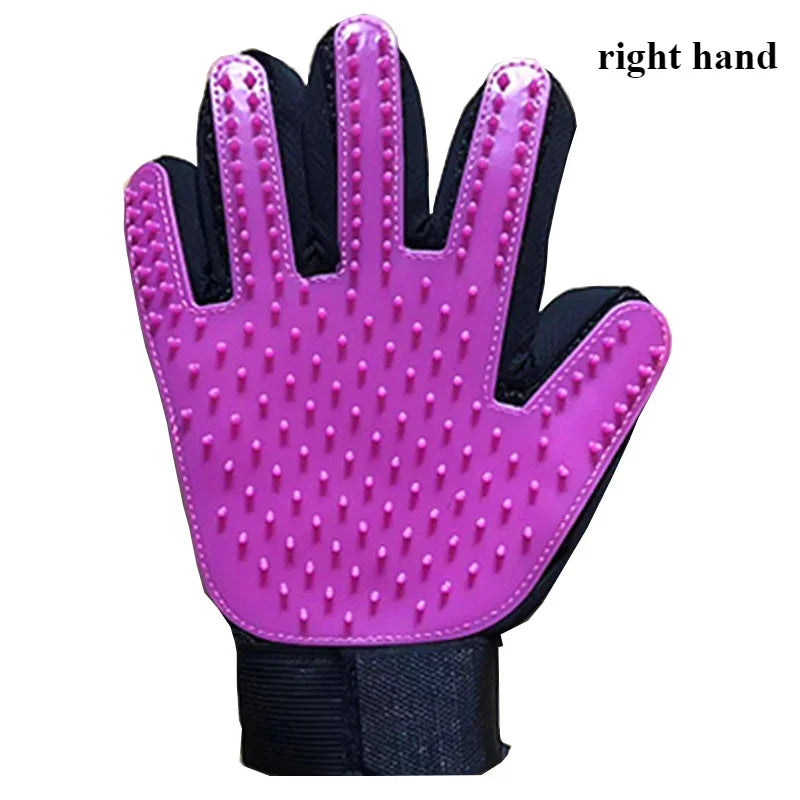 Pet Hair Removal Gloves Comb for Dog Grooming Cats and Dog Massage Bathing Cleaning and Beauty Products Gloves to Bathe Dog Home