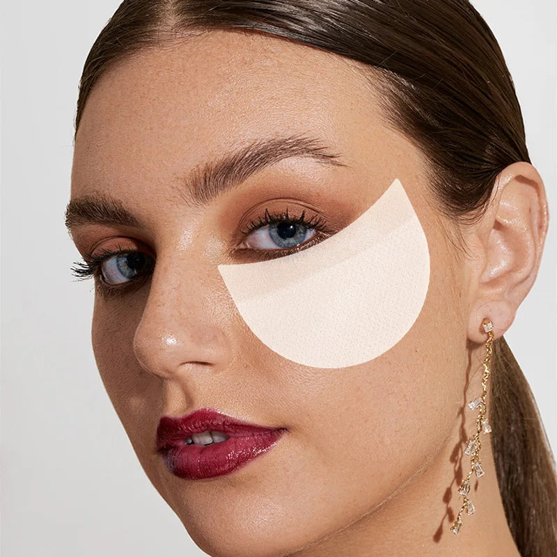 30/50/100pcs Eye Makeup Stencils Disposable Eyeshadow Stickers Eyeliner Shield Grafted Eyelashes Isolate Eyelash Removal Patches