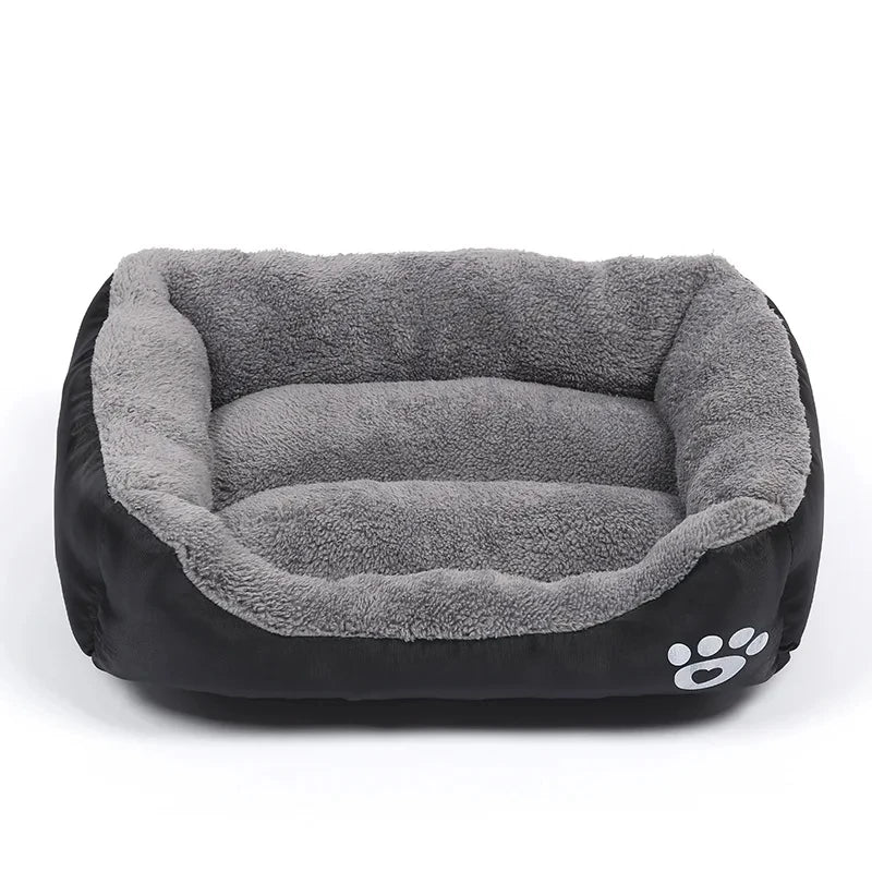 Washable Warm Cat Kennel Soft Large Cat Sofa Square Dog Mattress Cushion Soft Medium Dog Bed Warm Cat House Supplies
