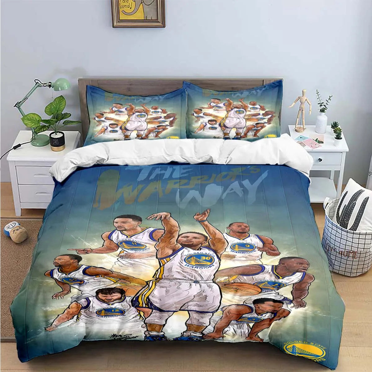 Fashion Basketball Star S-Stephen C-Curry  Print Bedding Sets Bed Supplies Set Duvet Cover Bed Comforter Set Bedding Set Gift