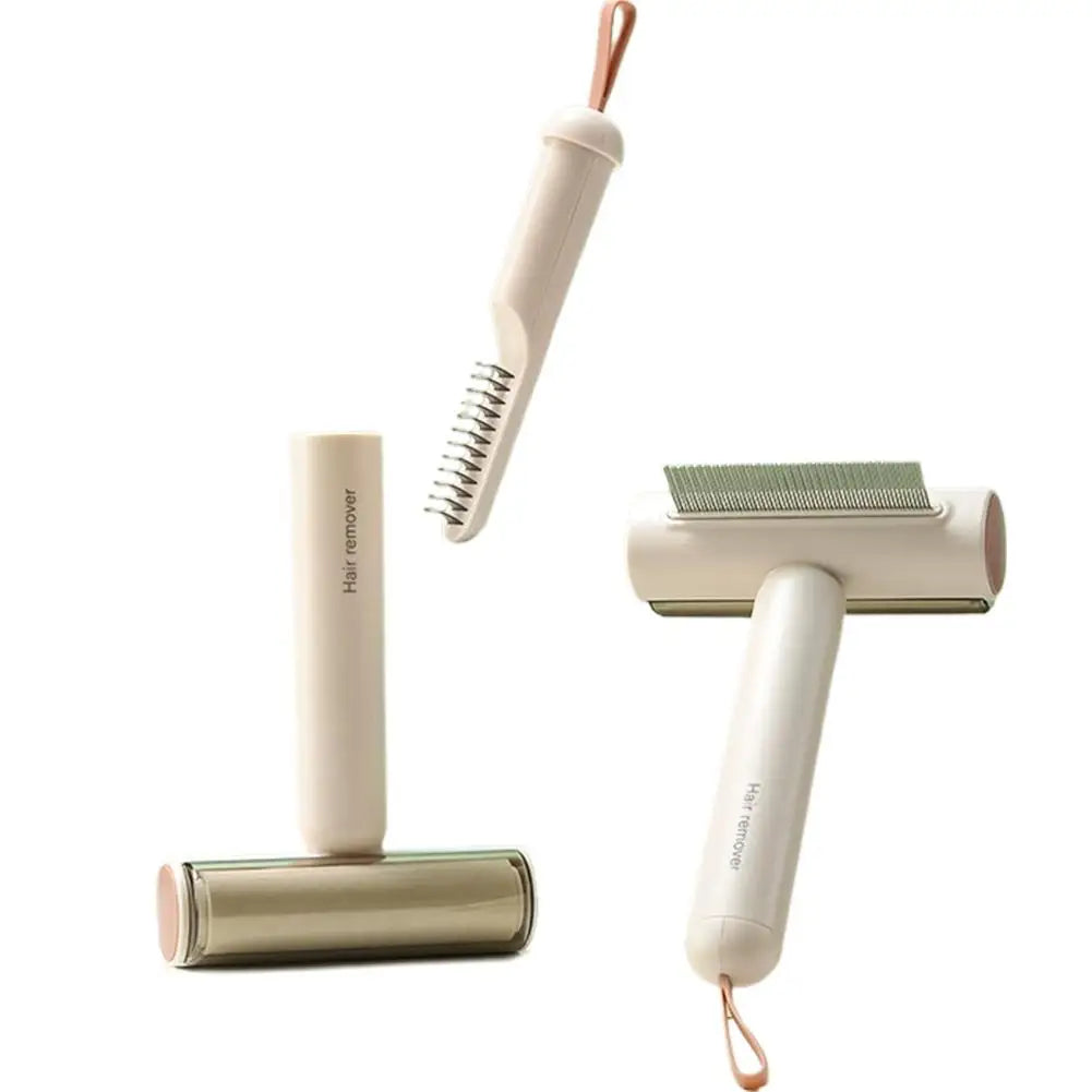 New 3 In1 Pet Comb Knot Untangling Comb Grooming Tools Floating Hair Removes Undercoat Open Hair Comb Dense Toothed Comb