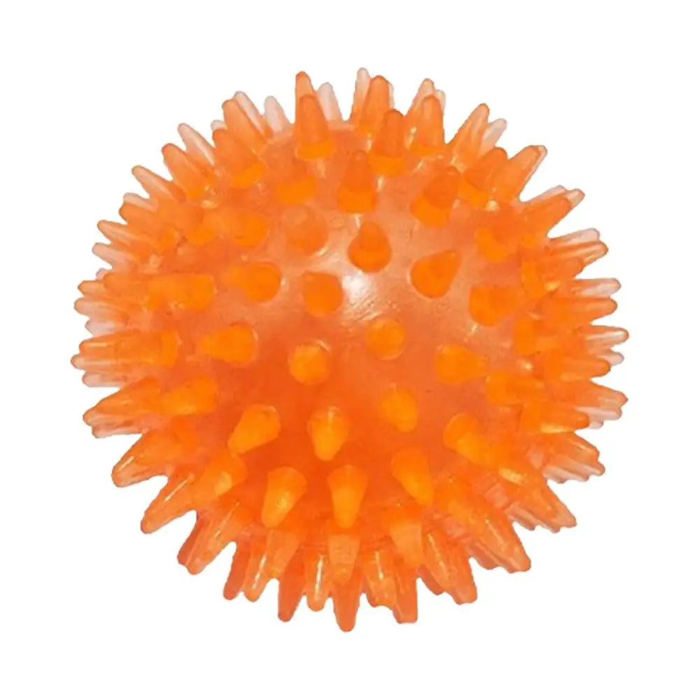 Pet Toy TPR Sound From Hi Toy Ball Dog Bite Resistant Elastic Prick Ball Medium Large Dog Toy