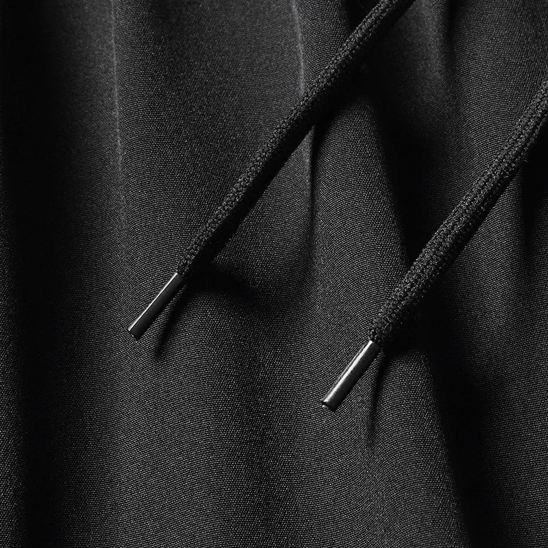 Summer High Quality Ice Thin Style Shorts Men Casual Elastic Waist Men Quick Dry Sports Style Fitness Jogging Beach Shorts