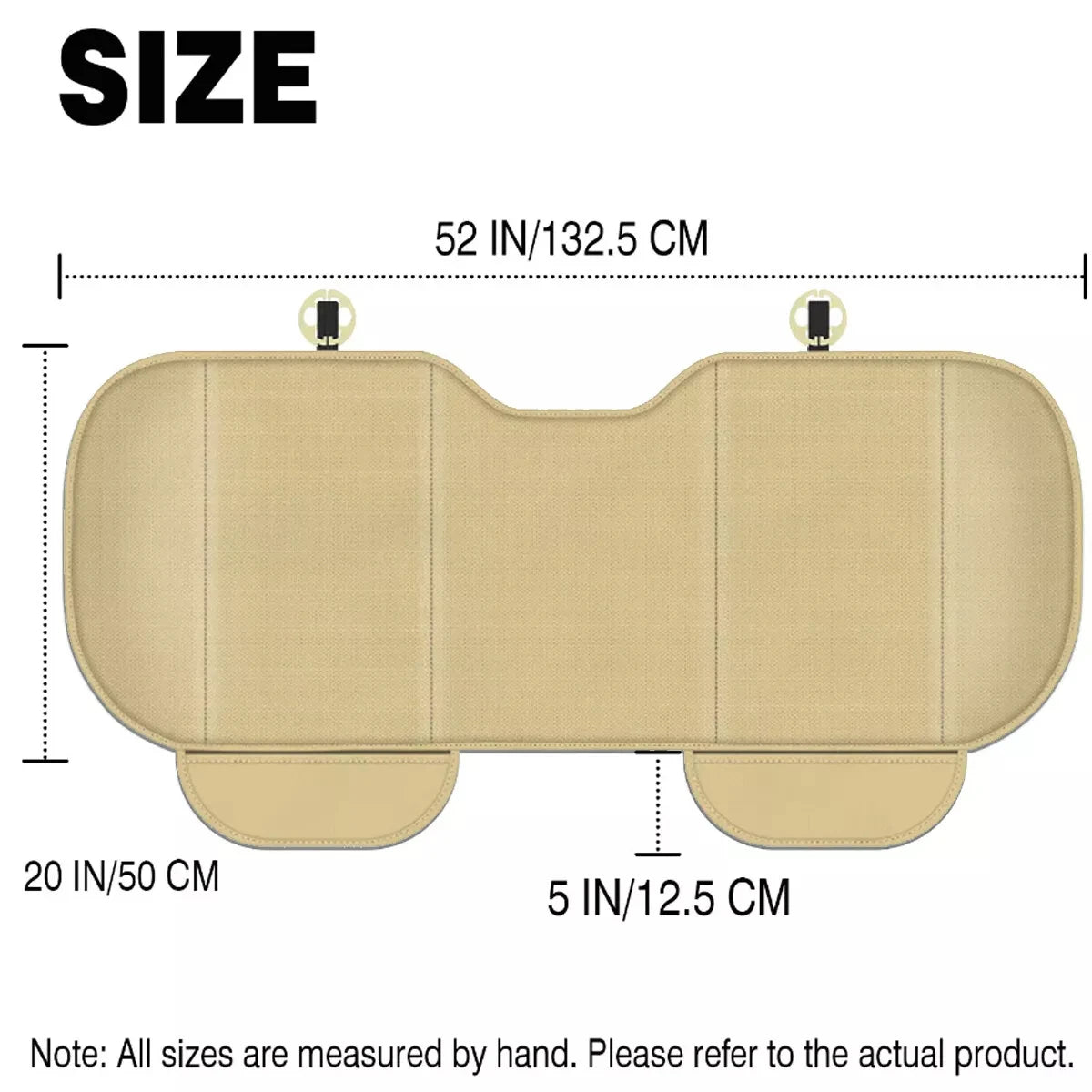 PU Leather Car Seat Cover Universal Vehicle Seat Cushion Anti Slip Chair Protector Mat Waterproof Sweatproof Surface