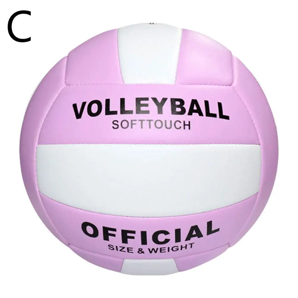 Official Size 5 Volleyball, Soft Indoor Outdoor Volleyball For Game Gym Training Beach Play Volleyballs For Beginner Teenager