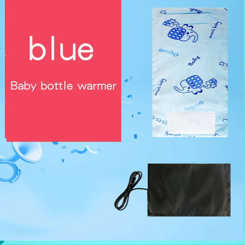Universal Baby Bottle Warmer Water Formula Milk Warmer Baby Bag USB Nursing Bottle Heater Portable Thermal Bag for Travel