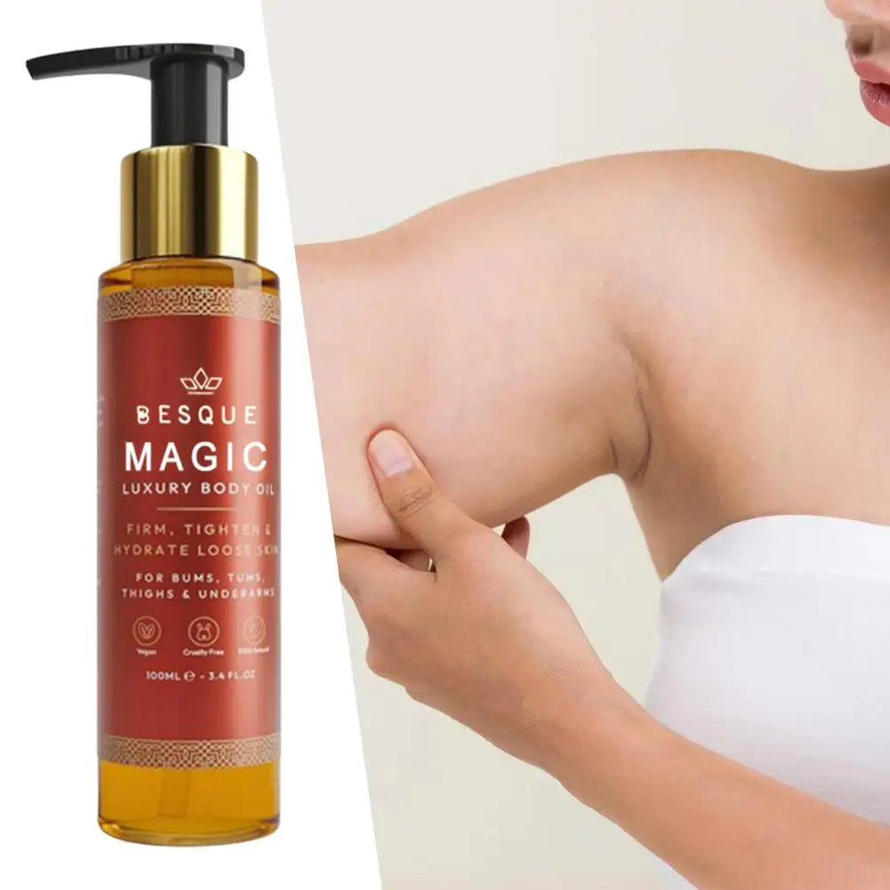 100ML Magic Luxury Body Oil Firming Fade Fine Line Moisturizing Smooth Brightening Rejuvenating Repairing Nourishing Body Oil