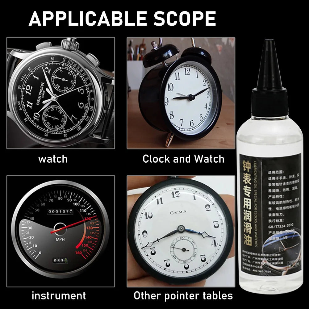 Watch Lubricant Clock Watch Lubricant Oil Mechanical Watch Movement Oil For Watchmakers Watch Repair Supplies 10/50/100ml