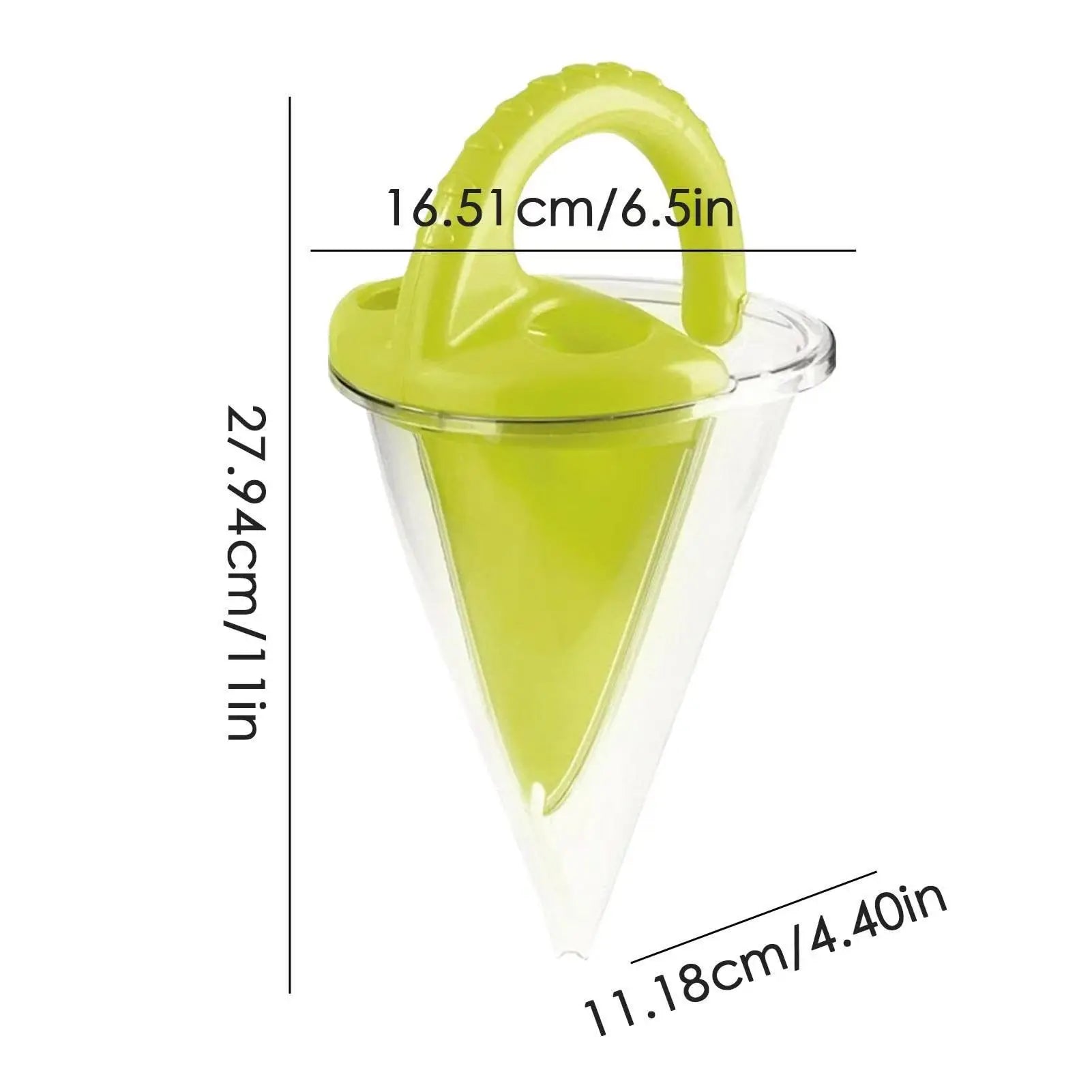 Beach Toys Funnel Shaped Plastic Outdoor Funnel Toys Children's Outdoor Watering Storage Sand Digging Tools Sand toy