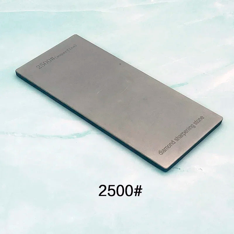 120/600/1500/3000 Grit Diamond Sharpening Stones Knife Sharpener Anti-skid Base Kitchen Knife Sharpening Tool Set Flake Plate