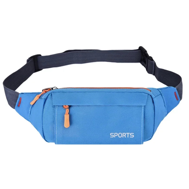 Breast Package Waterproof Outdoor Sports Bag Oxford Pouch Korean-style Waist Fanny Crossbody Male Banana