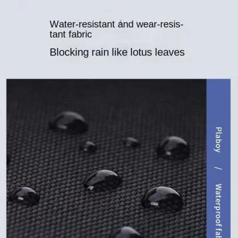 Trendy Men's Minimalist Backpack Versatile Backpack Large Capacity Student Backpack Computer Travel Bag Washable  Backpack