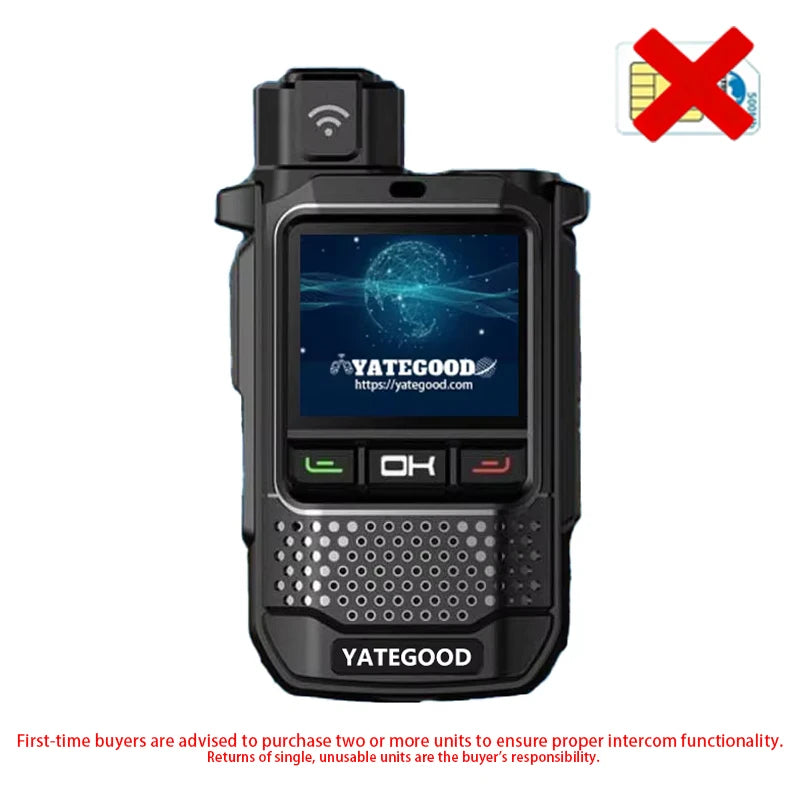 YATEGOOD G650 Walkie Talkie No distance limit Intercom Long standby Portable More than 5000KM 4G 5G