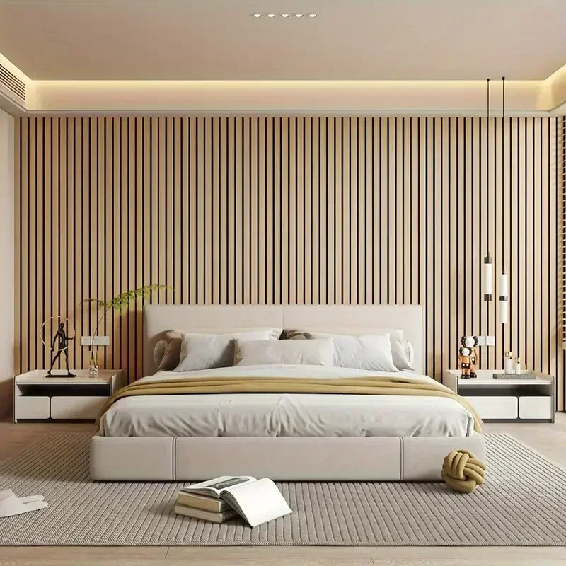 Peel and Stick - Stylish Waterproof 3D Textured Grid Wall Panels Wallpaper Easy DIY Self-Adhesive for Ceiling, Living Room