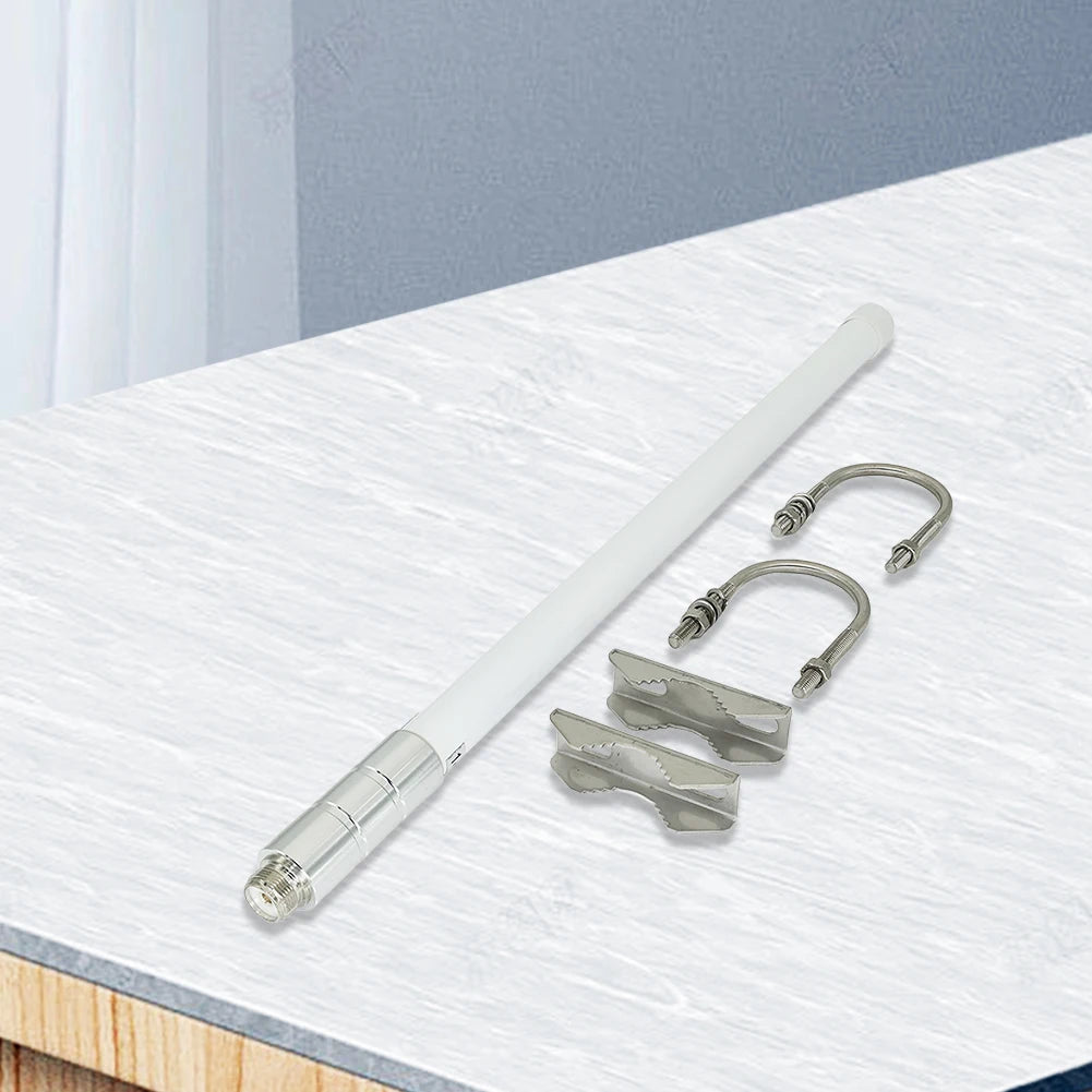 High Gain Antenna Waterproof Outdoor Omni Directional Fiberglass Base Antenna 144/430 MHz Omni Antenna PL259 Female Connector