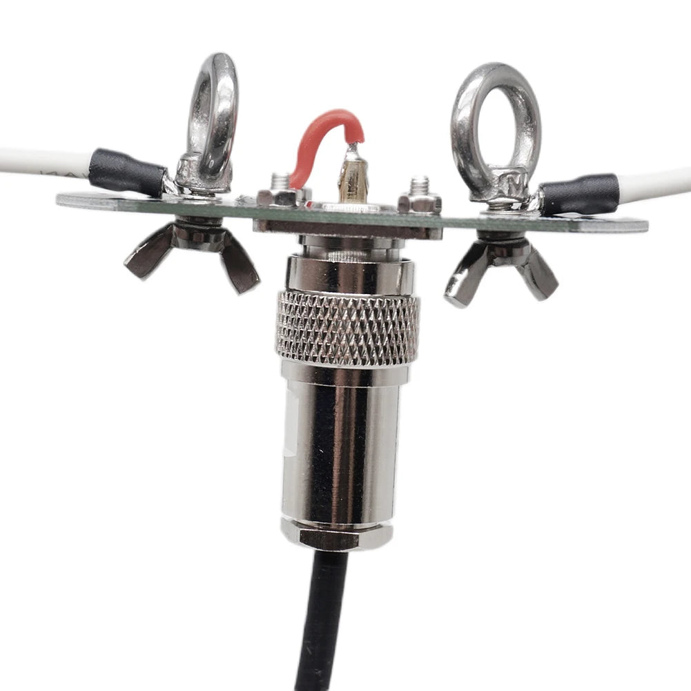 Shortwave Radio Transmitting Antenna GP Positive V Inverted V Dipole Transmitting Antenna Detachable for Set Antenna for Outdoor