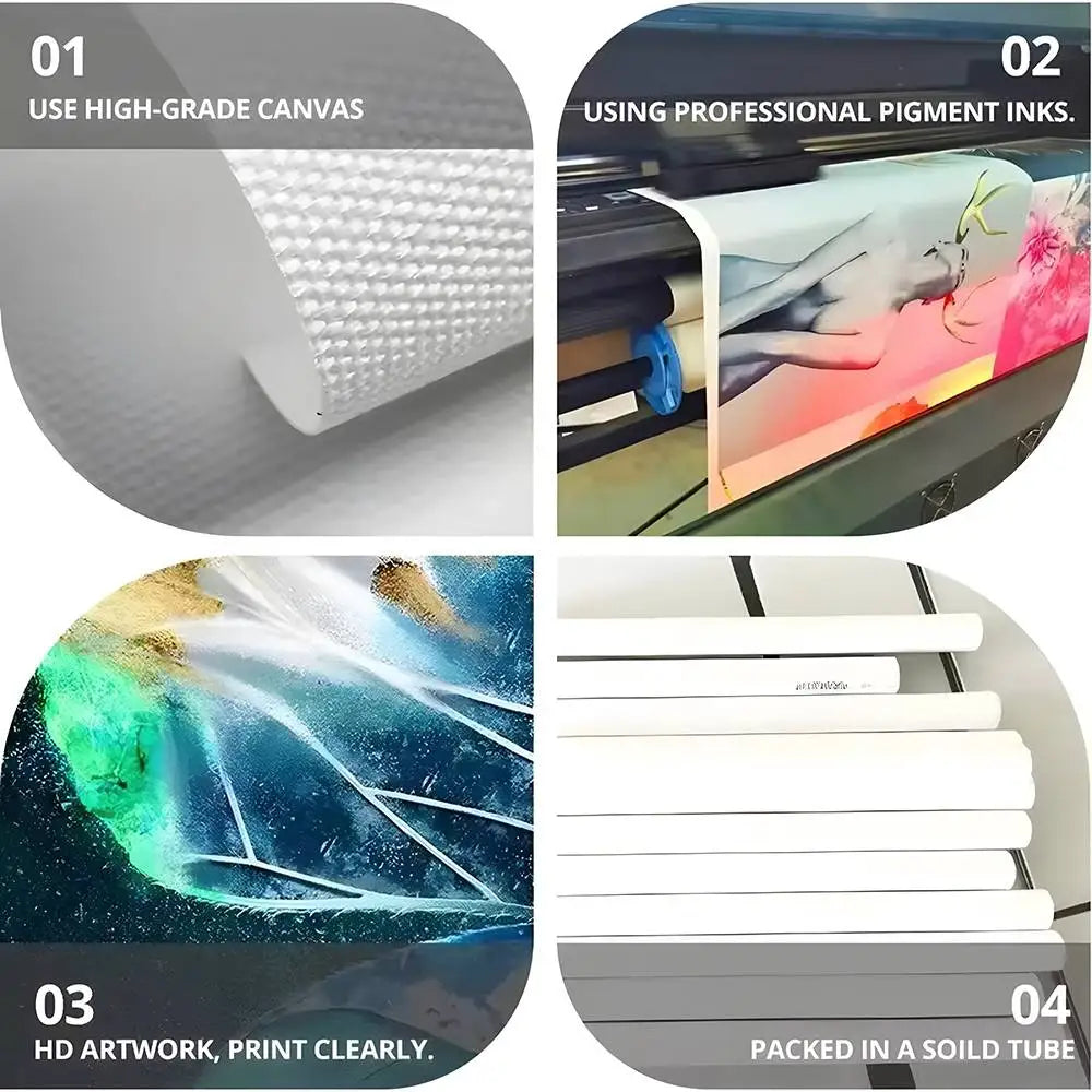 Hot Movie K-pop D-Demon H-Hunters Anime Poster Waterproof HD Art Wall Decal Self-Adhesive Print. Aesthetic Home Room Decor for L