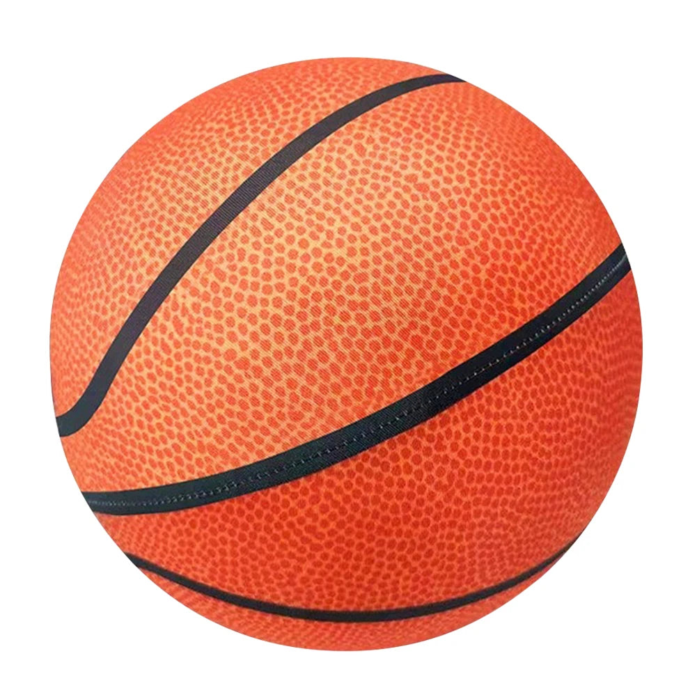 18/21/24cm Silent Basketball High-Resilience Bouncing Mute Ball Size 3/5/7 Training Foam Ball for Various Indoor Activities