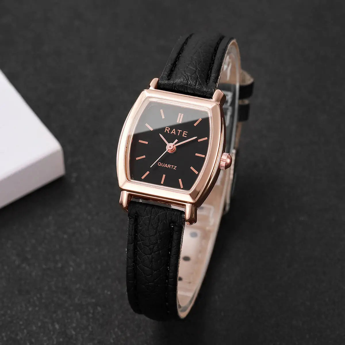 Fashion Women Watches Casual Small Dial Leather Strap Womens Quartz Watch Reloj Mujer Girls Clock（Without Box）
