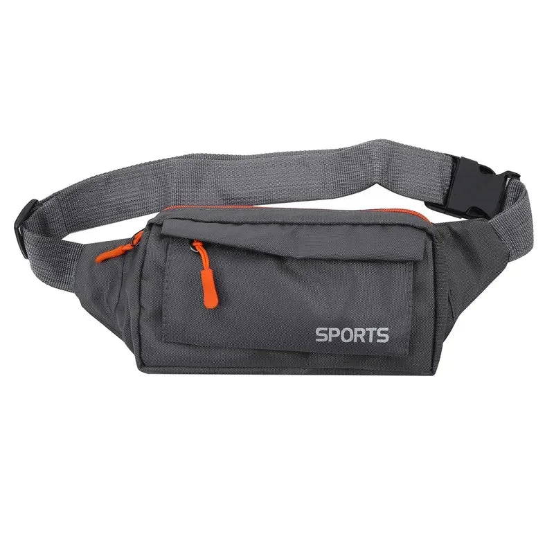 Breast Package Waterproof Outdoor Sports Bag Oxford Pouch Korean-style Waist Fanny Crossbody Male Banana