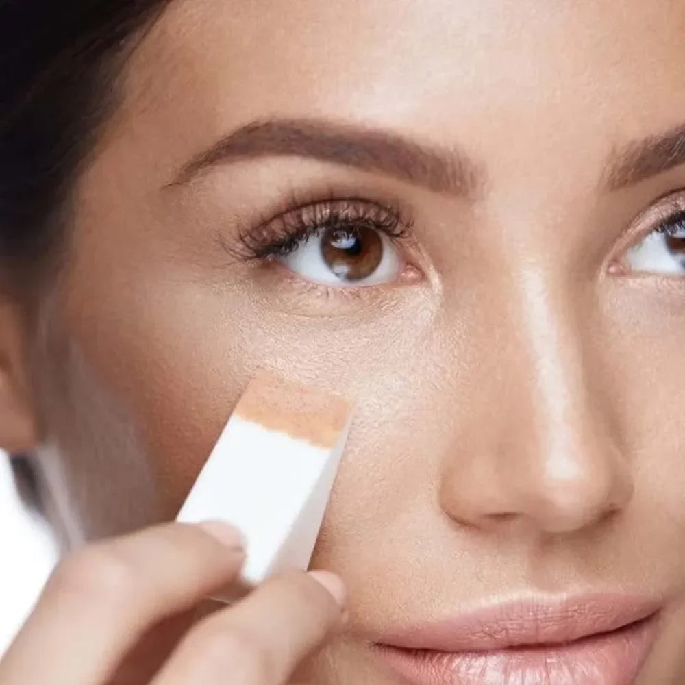 100Pcs/Set Triangle Dry Wet Use Makeup Sponge Face Foundation Concealer BB Cream Powder Blending Smearing Puff Cosmetic Tools