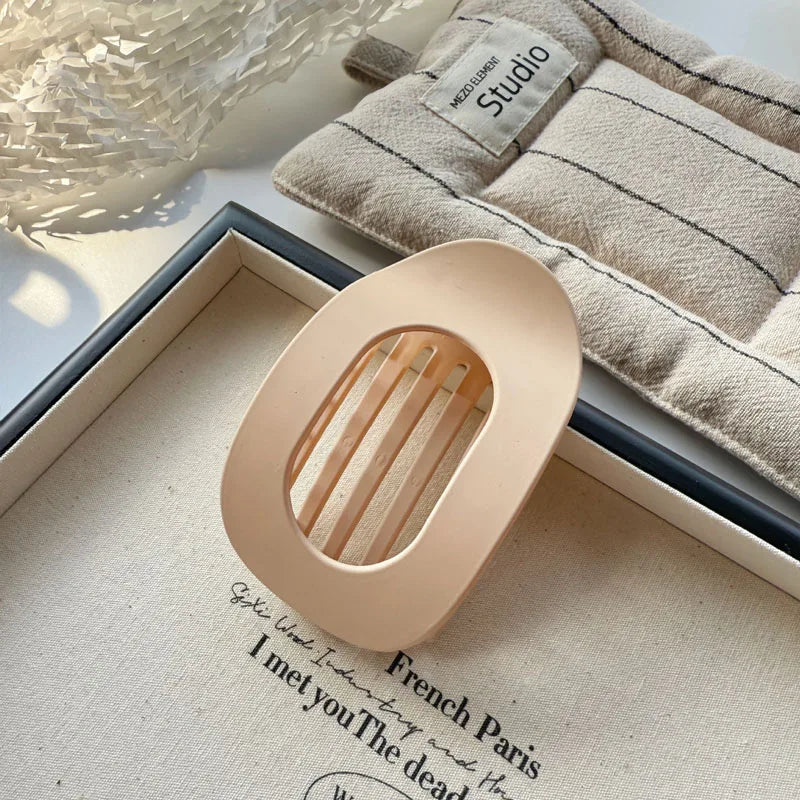 Flat Hair Clips For Women French Korean Style Hair Claws Accessories Trendy Hair Pin Clip Leopard Hair Clip Top Simple Headpiece