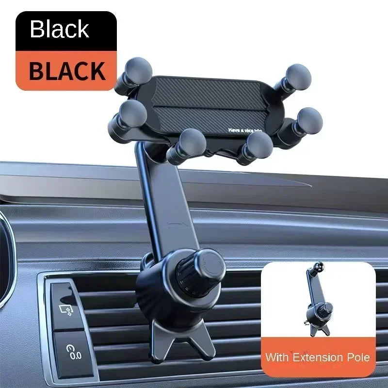 Car Vent Phone Mount Vehicle Air Vent Clip Cell Phone Holder Car Phone Holder Auto Lock Hands-Free Stand for 4-7inch Cellphone