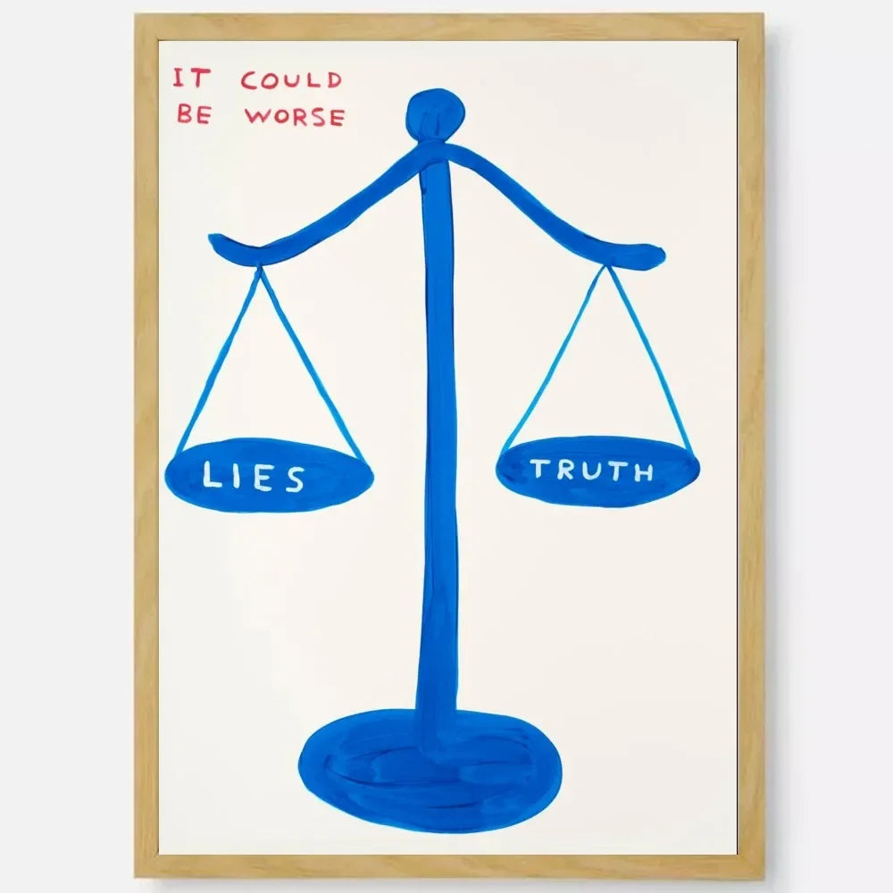 David Shrigley Art Canvas Prints Poster Modern Minimalism Funny Art Prints Living Room Bedroom Wall Art Home Decor Art Poster