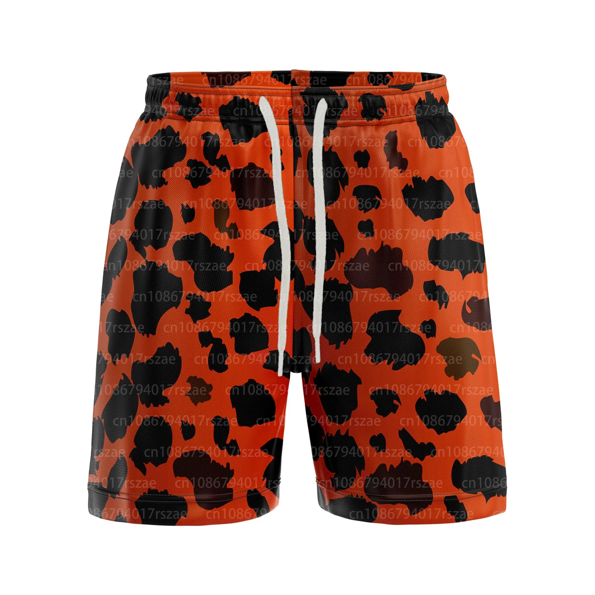 Classic Colorful Leopard Shorts Men Summer Beach Short Pants Hawaii Beach Swimming Pants Swim Trunks Women Kid Cool Ice Shorts