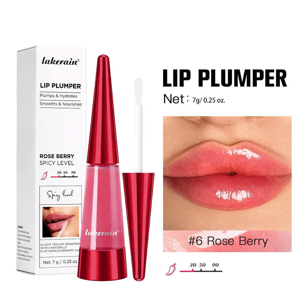 Reedle Shot Lip Plumper Nourish Lips Care Moisturizing Transparent Gloss Fragrance Free Plumping Stocking Stuffer Cosmetics