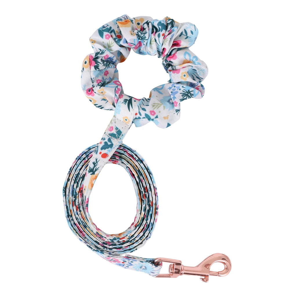 Small Dog Harness Leash Set Cute Traction Bracelet Medium Cat Collar Suit Soft Puppy Vest Harness Adjustable Pet Accessories