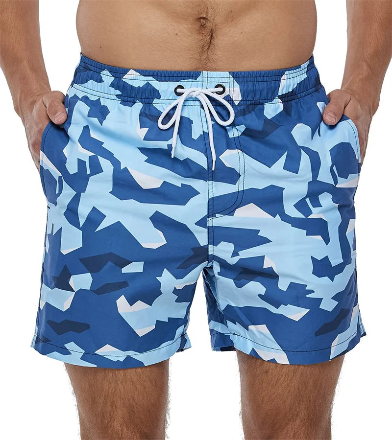Simple Pineapple Graphic Beach Shorts Pants Men 3D Printing Surf Board Summer Hawaii Swimsuit Swim Trunks Cool Ice