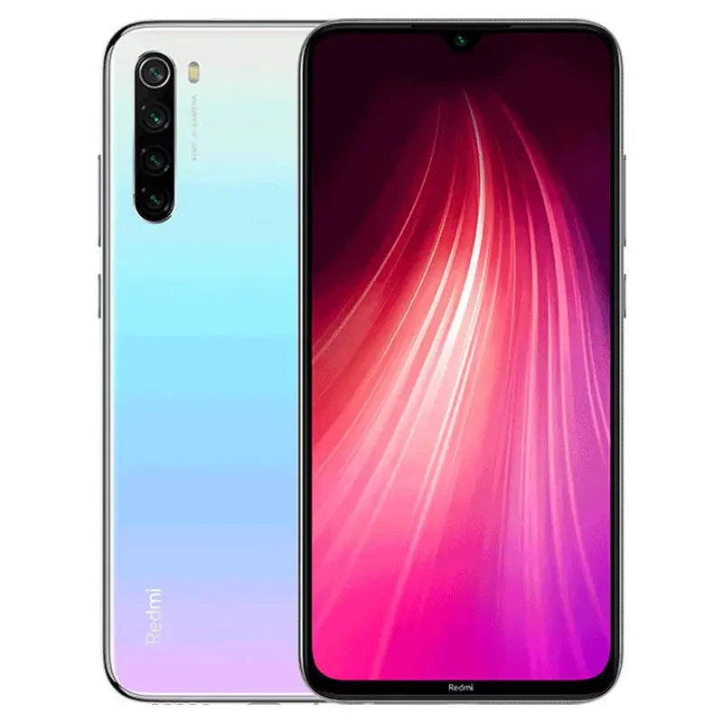 Global ROM Original Xiaomi Redmi Note 8 with Phone Case Original Phone Android 4000mAh Baterry Quad Cmaera 4G Smartphone