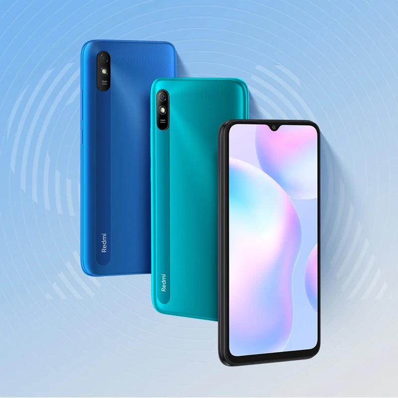 Smartphone Xiaomi Redmi 9A Global Rom 64GB/128GB 5000mAh 6.53 inch Cellphone MTK Helio G25 Octa Core 13MP Smart phone CN Version