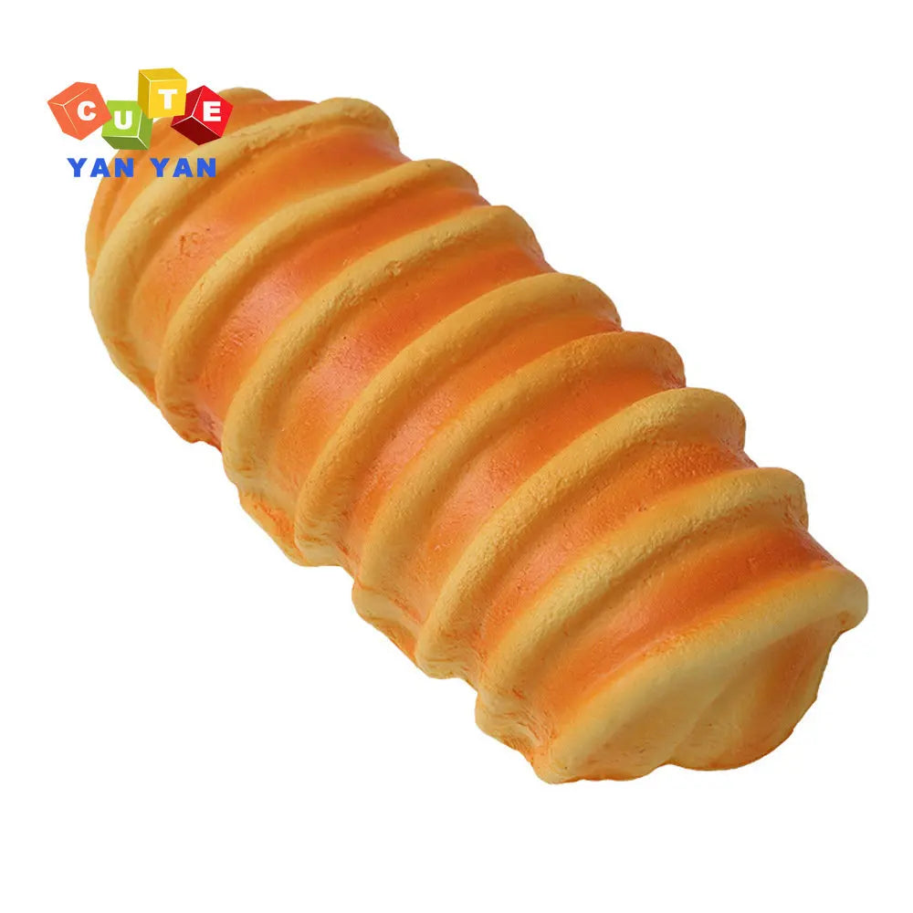 1pcs Artificial Simulation Bread Fake Food Model French Baguette Toast Cake Bakery Kids Play Kitchen Toys Boy Girl Pretend Baker