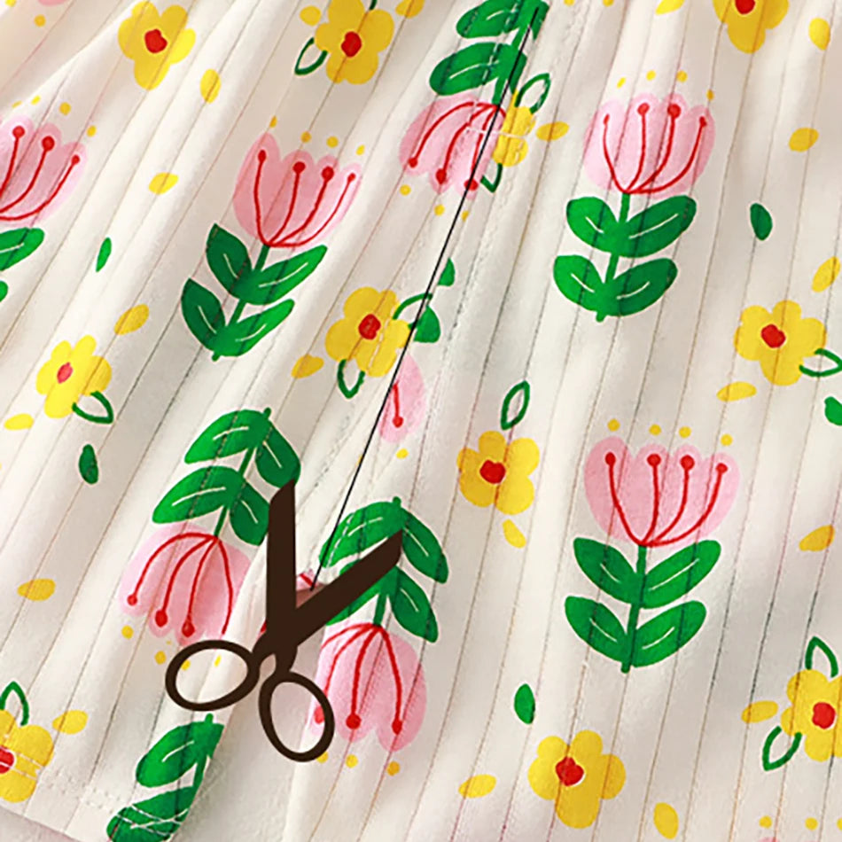 2 Pcs Dinosaur Print T-shirt Set Children's Cartoon Pajamas Sets Boys Kid's Short Sleeve Summer Korean Style Baby Girl Clothes