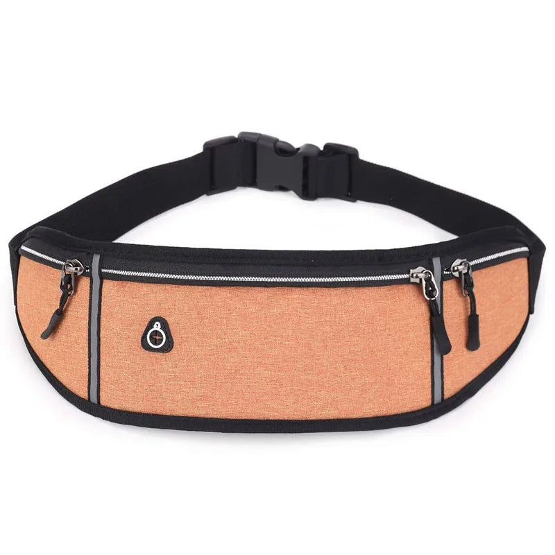 New Sports Fanny Pack Travel Function Belt Outdoor Running Bag Waist Belt Waist Bag Pouch Travel Anti-theft Fanny Pack GNYB03