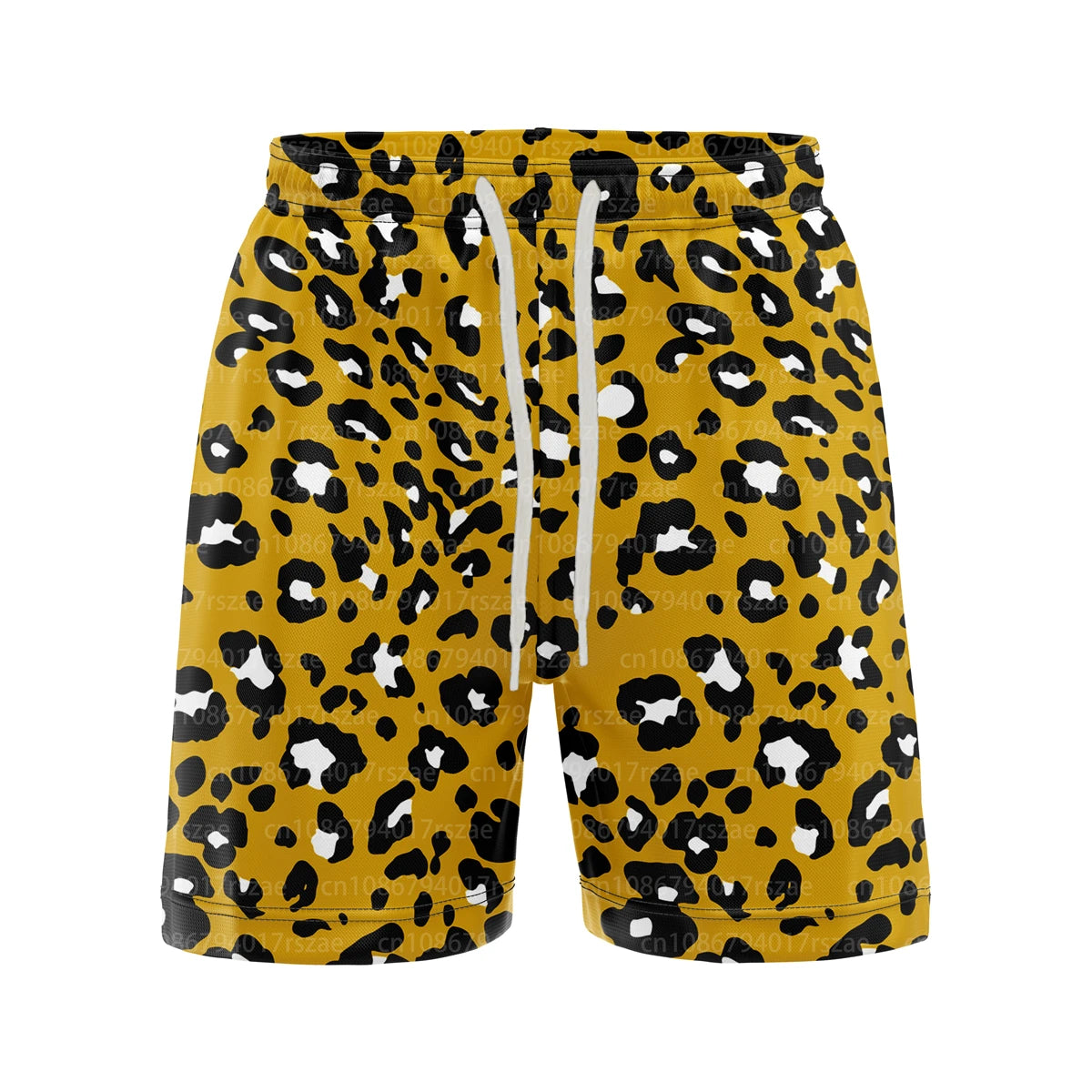 Classic Colorful Leopard Shorts Men Summer Beach Short Pants Hawaii Beach Swimming Pants Swim Trunks Women Kid Cool Ice Shorts