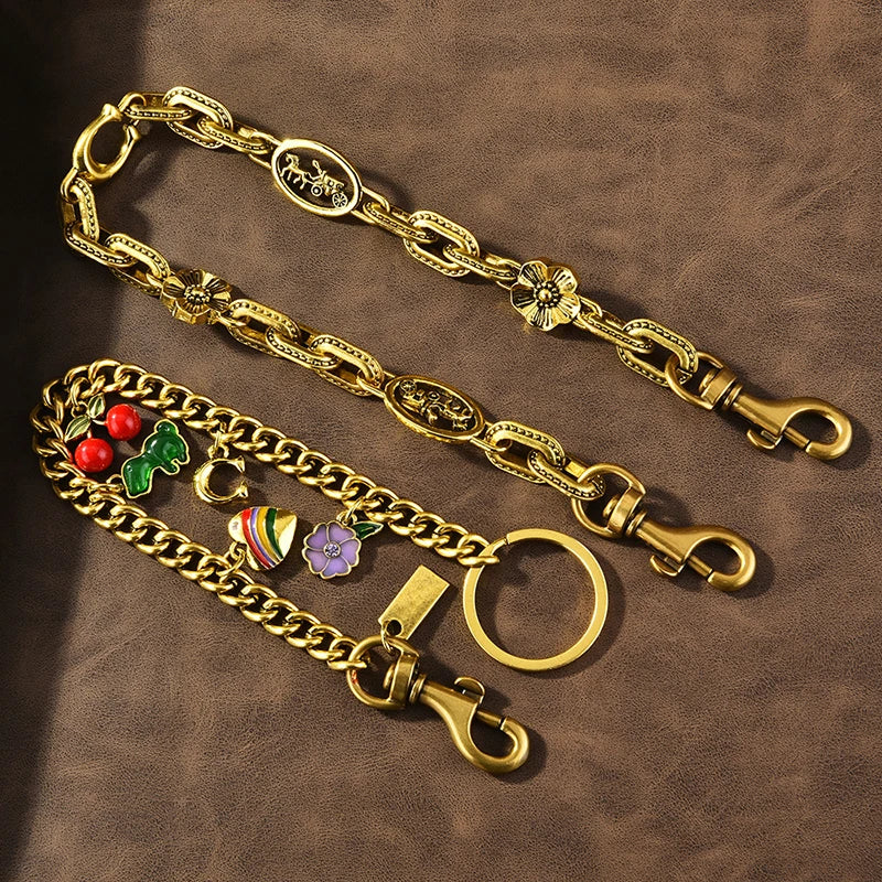 Gift Accessory Cute Cherry Keychain For Bags