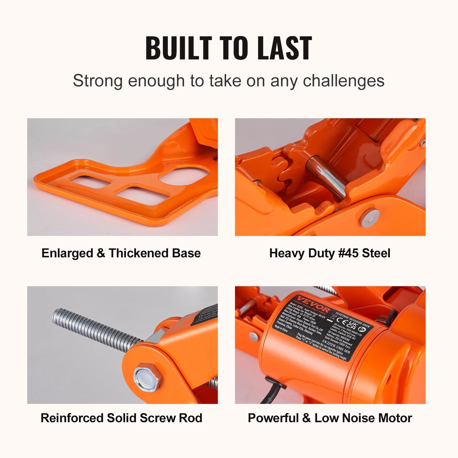 SucceBuy Electric Car Jack 3T Scissor Jack with Electric Impact Wrench 12V Portable Car Jack Lifting for SUV Truck Tire Change