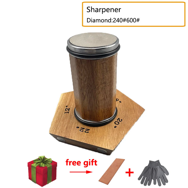 2025 NEW Rolling Knife Sharpener Knife Holder Diamond Sharpener Stone Whetstone Sharpening Angles Grind Stone Kitchen Tools