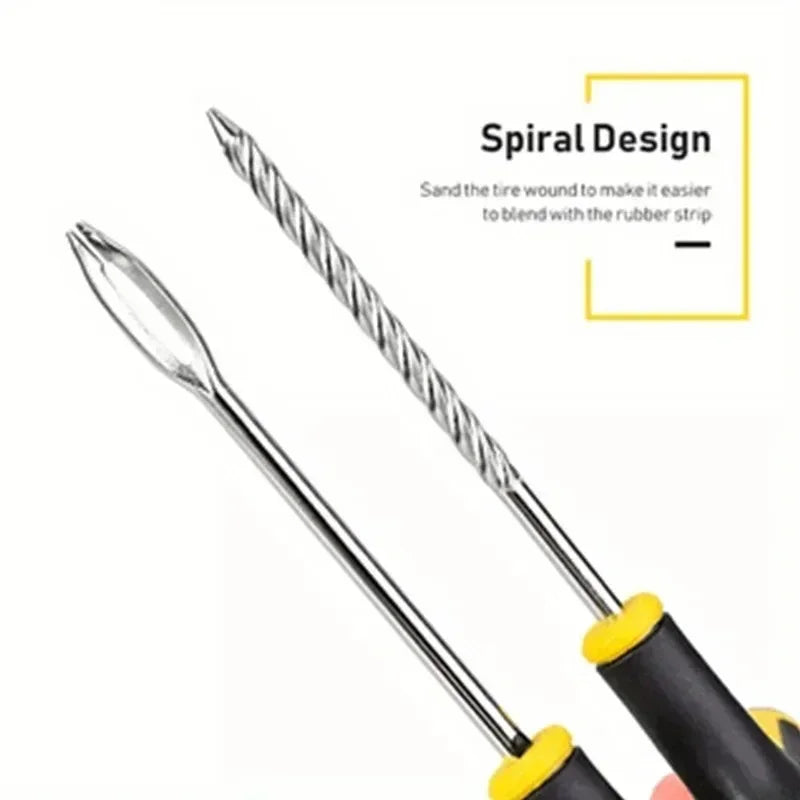 Car Tire Repair Kit Practical Tools Durable Tire Strips Super Glue Included Auto Emergency Repair Kit Optional with/without glue