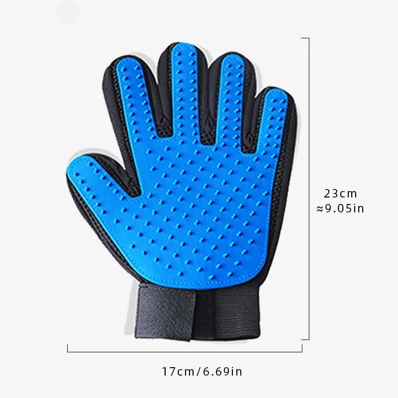 Pet Hair Removal Gloves Comb for Dog Grooming Cats and Dog Massage Bathing Cleaning and Beauty Products Gloves to Bathe Dog Home