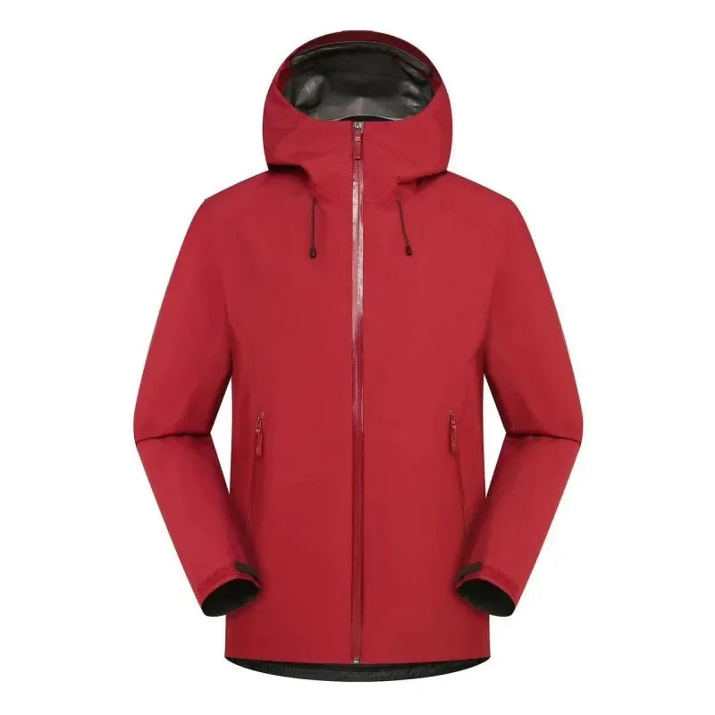 ARC BETA Embroidery Logo Rain Jacket Sports Ski Camping Outdoor Mountain Climbing Windproof Waterproof Three Layer Unisex Coat