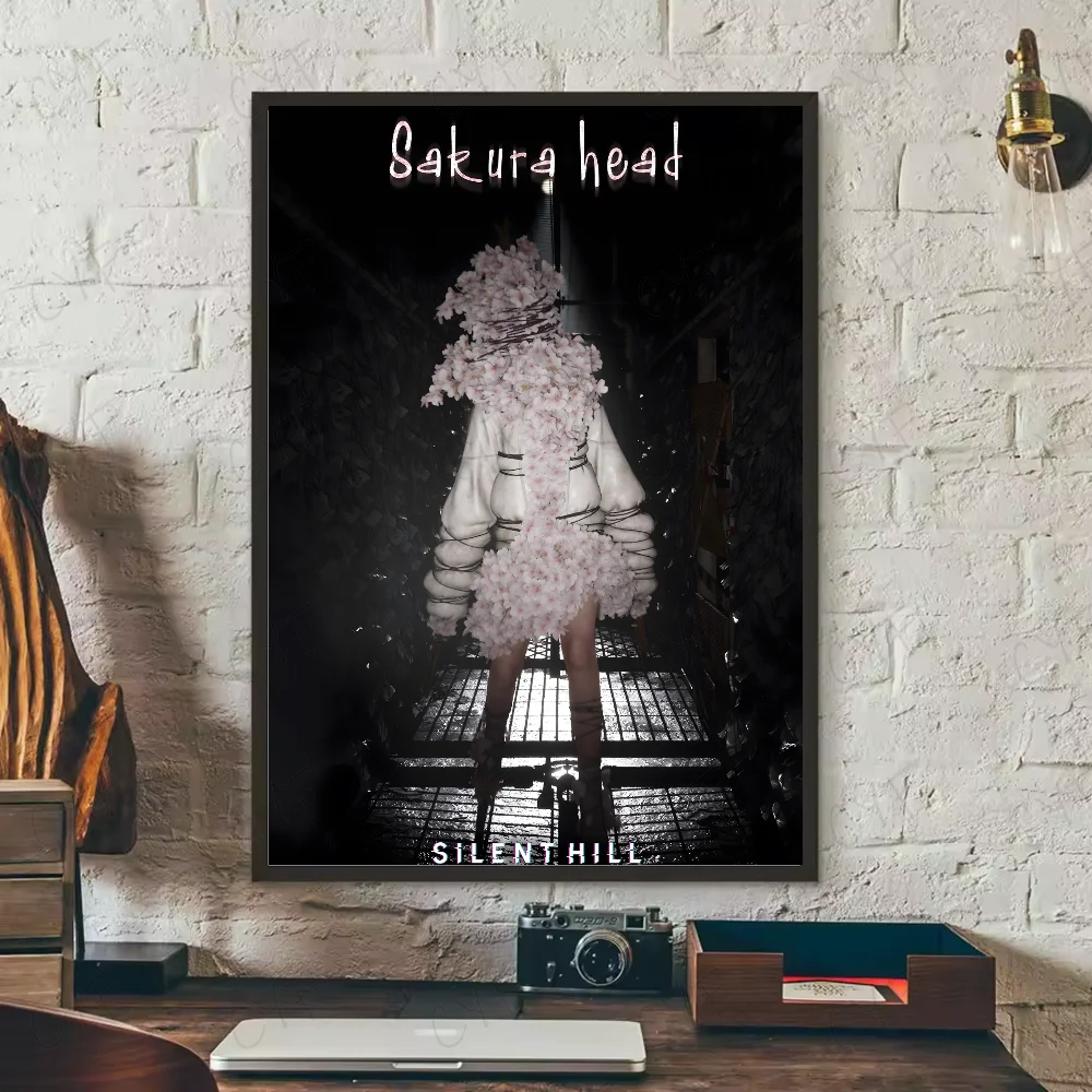 Hot Classic Silent Hill 3 Game anime Poster HD art sticky wall waterproof home living room bedroom bar aesthetic decoration